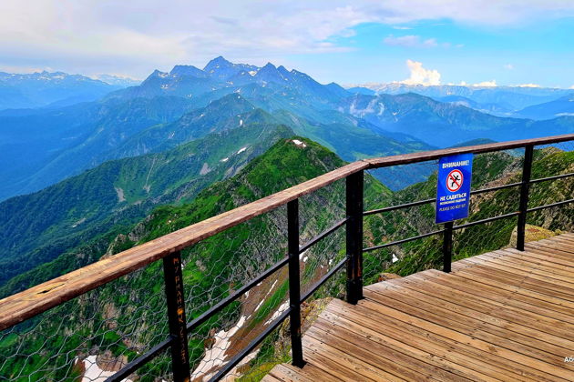 Фото экскурсии - Волшебные панорамы Красной Поляны и Сочи с хребта Аибга - 7