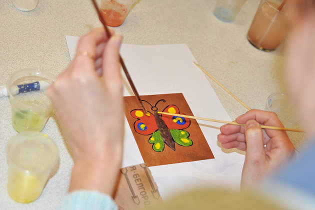 Фото - экскурсия: Мастер-класс по созданию собственной картины с экскурсией