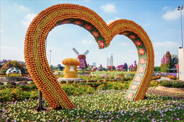 Парк цветов Miracle Garden и ярмарка Global Village из Абу-Даби-4