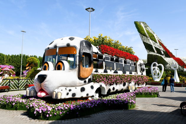 Фото экскурсии - Экскурсия в парк цветов Miracle Garden и ярмарку Global Village из Абу-Даби - 9