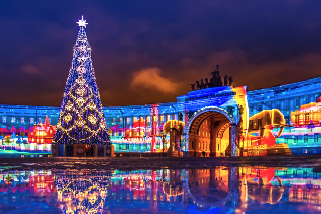 Фото - экскурсия: Прогулка с внучкой Деда Мороза по зимнему Петербургу