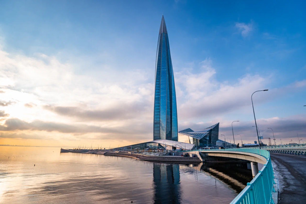 Петербург с высоты Лахта Центра (обзорная по городу + смотровая площадка)