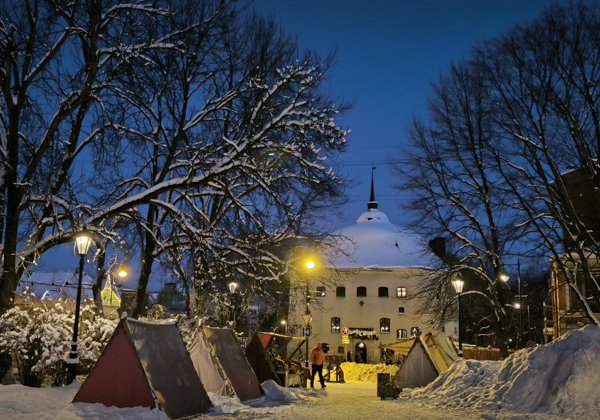 Рождественский город W