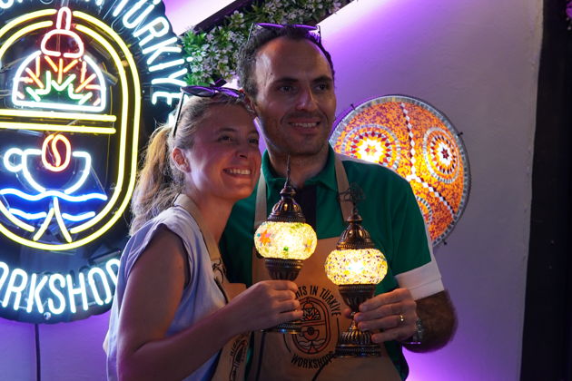 Фото экскурсии - Создай свою мозаичную лампу на мастер-классе в Стамбуле - 8