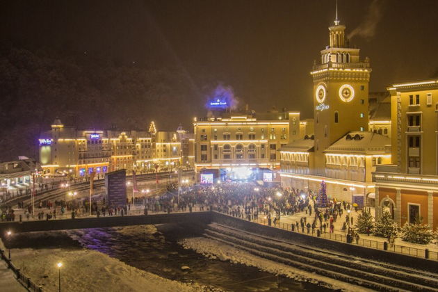 Фото экскурсии - Трансфер на Розу Хутор в новогоднюю ночь - 3