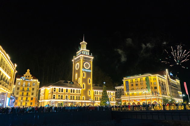 Фото экскурсии - Трансфер на Розу Хутор в новогоднюю ночь - 1