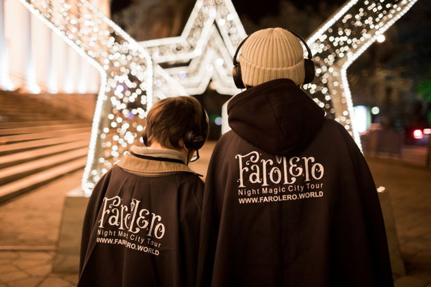 Фото экскурсии - Новогодняя прогулка с фонарщиком Фаролеро по улицам Санкт-Петербурга - 1