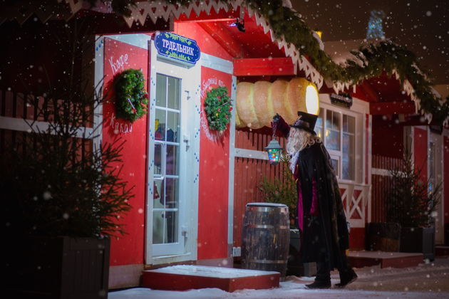 Фото экскурсии - Новогодняя прогулка с фонарщиком Фаролеро по улицам Санкт-Петербурга - 3