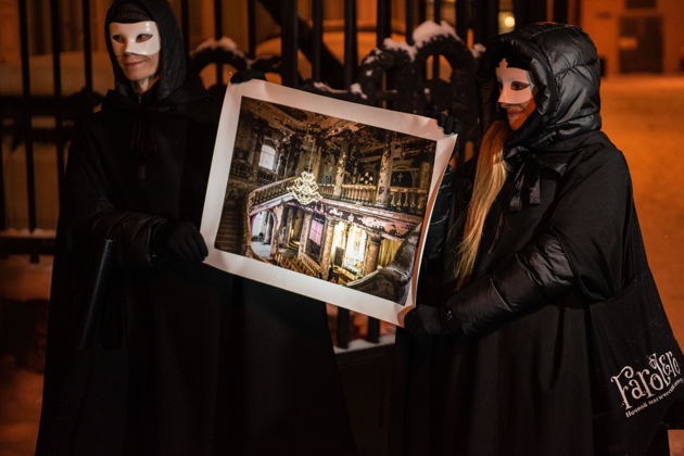 Фото экскурсии - Новогодняя прогулка с фонарщиком Фаролеро по улицам Санкт-Петербурга - 5