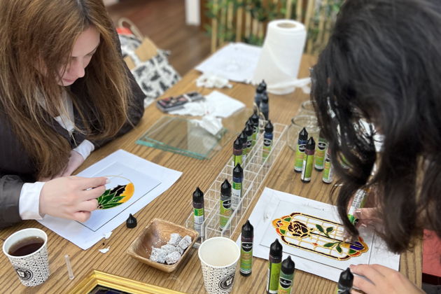 Фото экскурсии - Творческий урок по созданию витражей на стекле в Анталье - 3