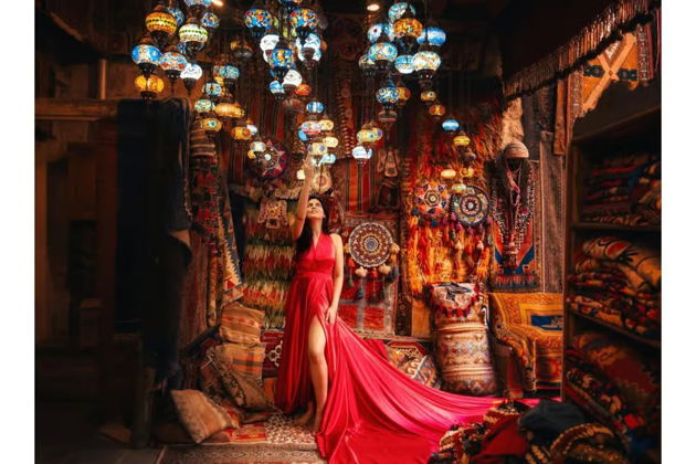 Фото экскурсии - Каппадокия: фотосессия в парящих платьях и посещение ковровой мастерской - 5