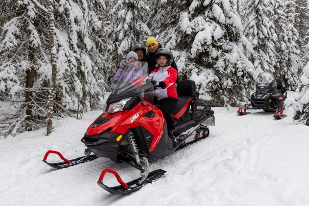 Фото экскурсии - Зимняя сказка в Москве: Прогулка на снегоходах - 7