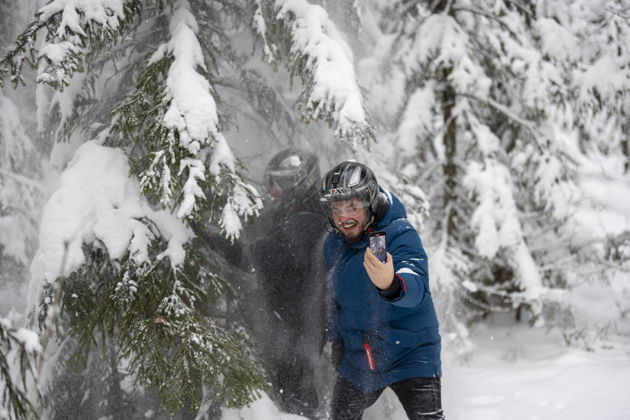 Фото экскурсии - Зимняя сказка в Москве: Прогулка на снегоходах - 10