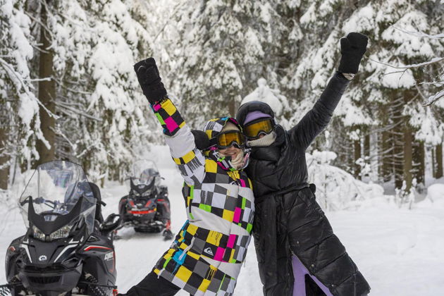 Фото экскурсии - Зимняя сказка в Москве: Прогулка на снегоходах - 13