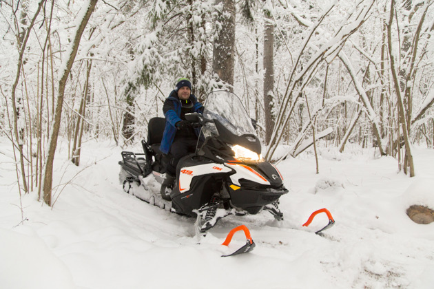 Фото - экскурсия: Снегоходный тур на мощной канадской технике