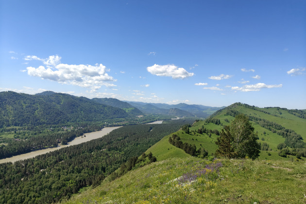 Фото - экскурсия: Прогулка по горному хребту с видом на долину Катуни
