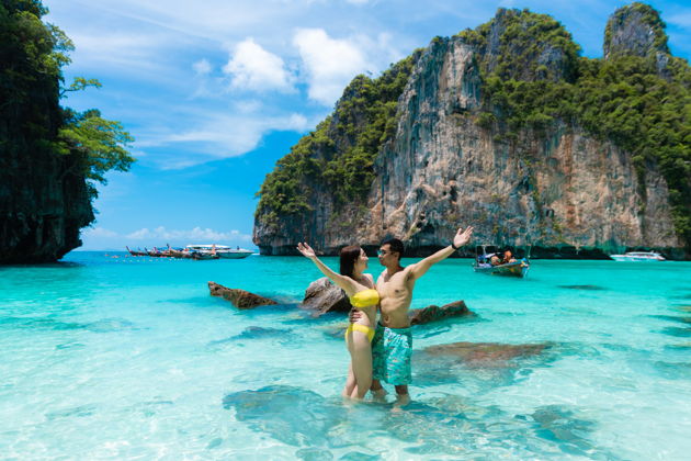 Фото экскурсии - Острова Пхи-Пхи и Майтон: лагуна Пиле, пляж Майя Бэй и вечерний круиз на катамаране - 3