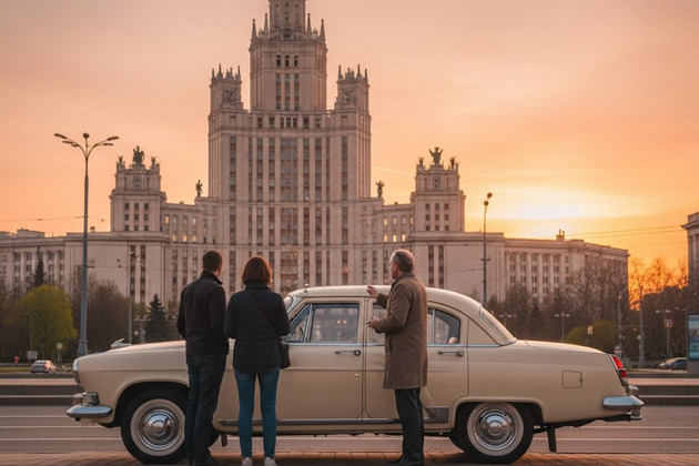 Фото - экскурсия: Автопутешествие по семи знаменитым высоткам Москвы