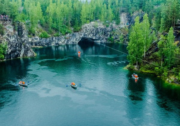 В Карелию в мини-группе! Рускеальский мрамор и тот самый ретропоезд - фото 2