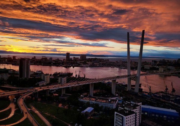 Панорамы Владивостока: город с высоты