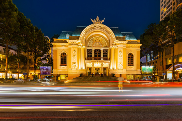 Фото - экскурсия: Вьетнамское бамбуковое шоу À Ô в оперном театре Хошимина