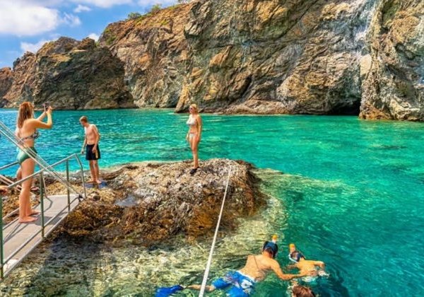 Морская прогулка к Нижнему водопаду Дюден в Анталии из Белека - фото 3