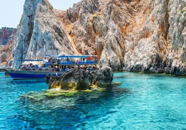 Морская прогулка к Нижнему водопаду Дюден в Анталии из Белека - фото 4