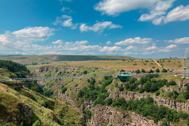 Фото - экскурсия: Дашбаши: природное чудо и мост над пропастью
