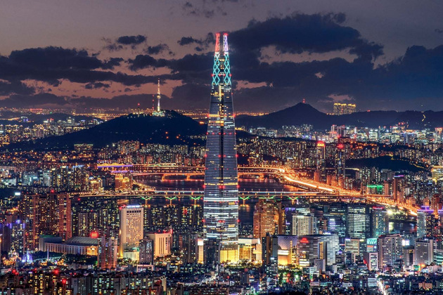 Фото - экскурсия: Ночная иллюминация Сеула во время стыковочного рейса