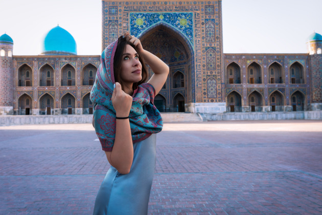 Фото - экскурсия: Авторская фотосессия в Самарканде с акцентом на бирюзовые оттенки