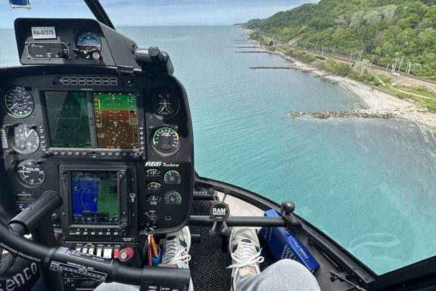 Фото - экскурсия: Вертолетные прогулки над Сочи