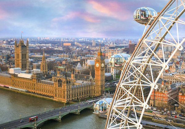 Выше птичьего полета: колесо обозрения London Eye