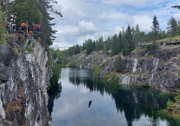Лучшие места Карелии за 1 день: Рускеала и водопады - фото 1