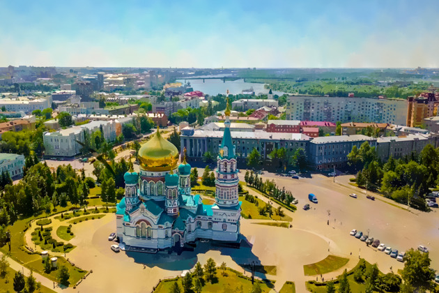 Фото - экскурсия: Пешая экскурсия по купеческому Омску за два часа