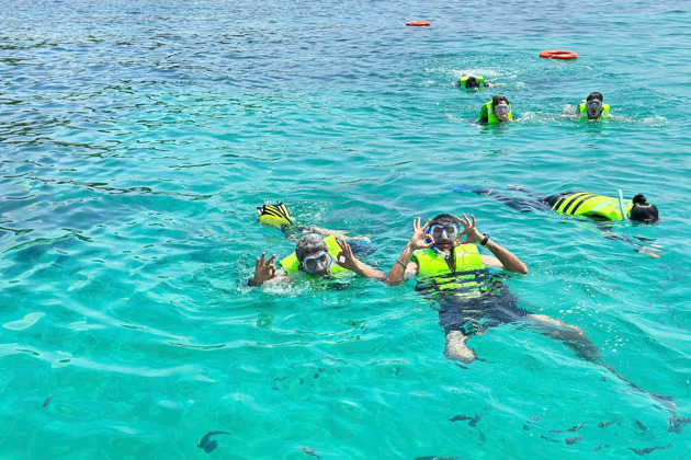 Снорклинг и отдых на трех островах Фукуока