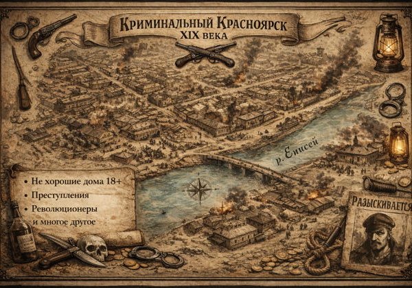 Криминальный Красноярск 19 века. Царский true-crime - фото 1