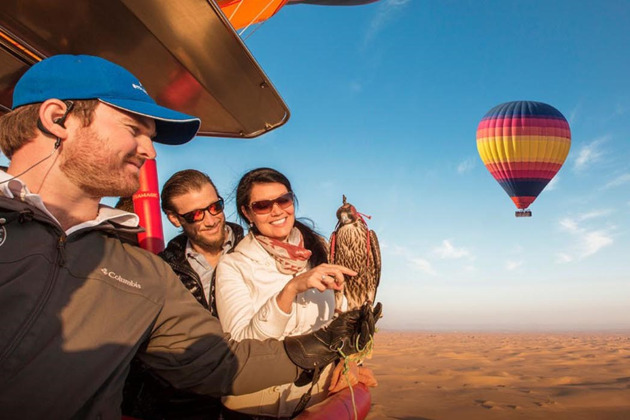 Фото - экскурсия: Пролететь на воздушном шаре над бескрайней пустыней