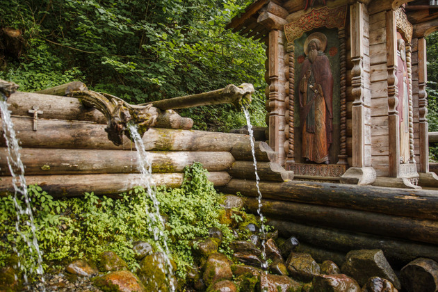Фото - экскурсия: Поездка в Гефсиманский скит и к святому источнику Гремячий ключ