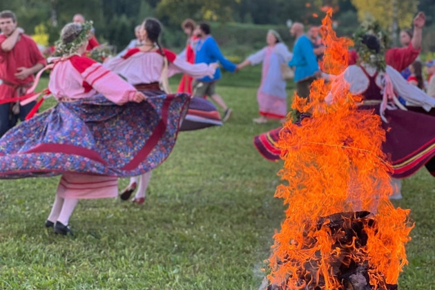 Фото - экскурсия: Традиции Ивана Купалы в усадьбе Марьино