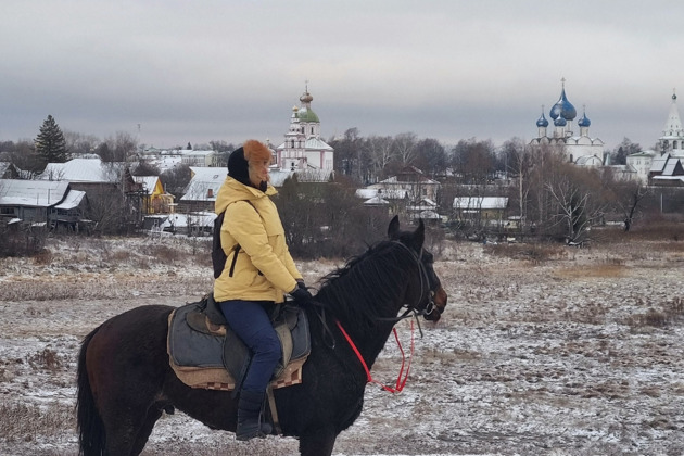 Двухчасовая конная прогулка по окрестностям Суздаля