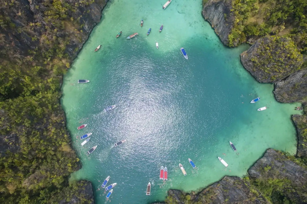 Однодневный тур на острова Пхи-Пхи: плавание с маской, отдых на пляжах и рыбная ловля