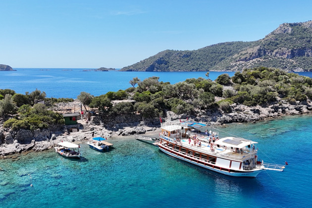 Морская прогулка «6 островов» из Фетхие
