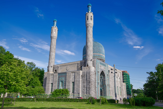 Прогулка по главной мечети Петербурга