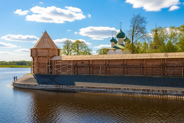 Прогулка по старинным улочкам Углича от древнего Кремля