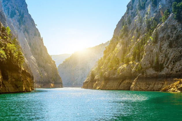 Зеленый каньон из Сиде