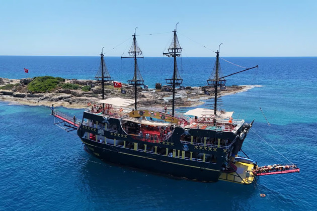 Морская экскурсия из Сиде на остров Дельфинов с обедом