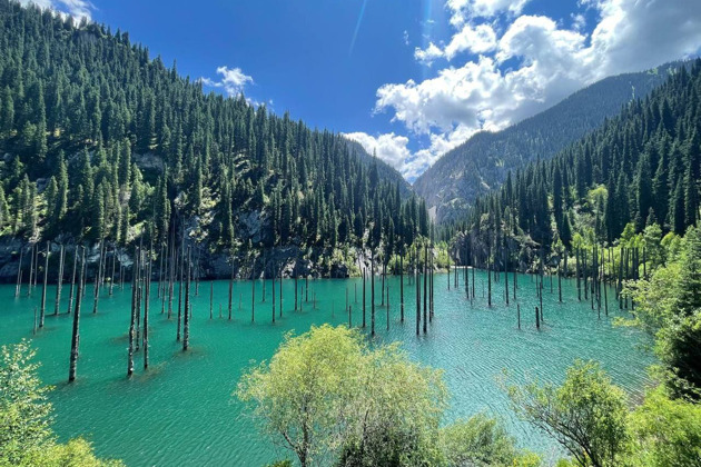 Фото - экскурсия: Экскурсия в малой группе к озеру Каинды и каньонам Черному и Чарынскому