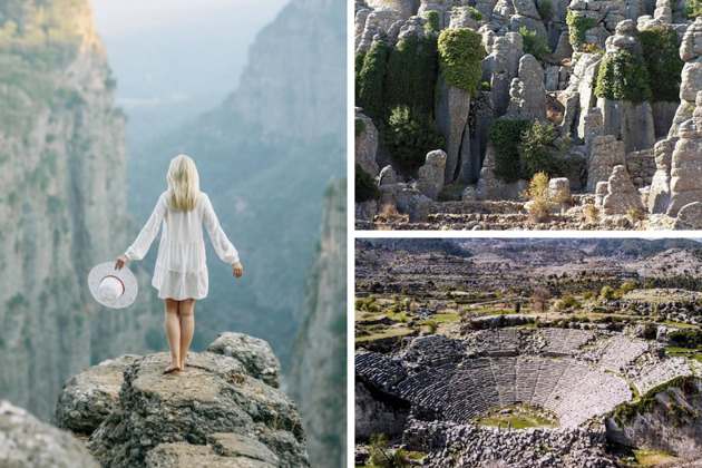 Фото - экскурсия: Пеший поход по каньону Тазы с посещением древнего города Сельге и скал Адам Каялар