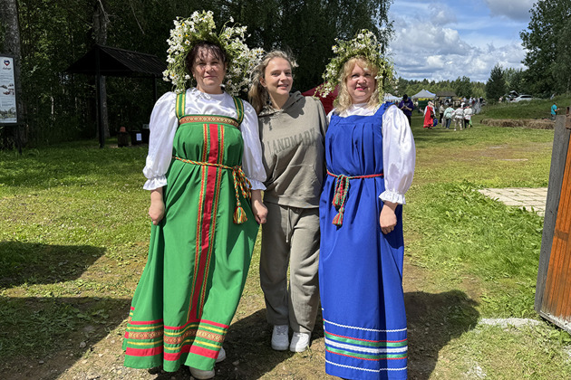 Фестиваль Купалы Славянский берег в Новгородской Швейцарии