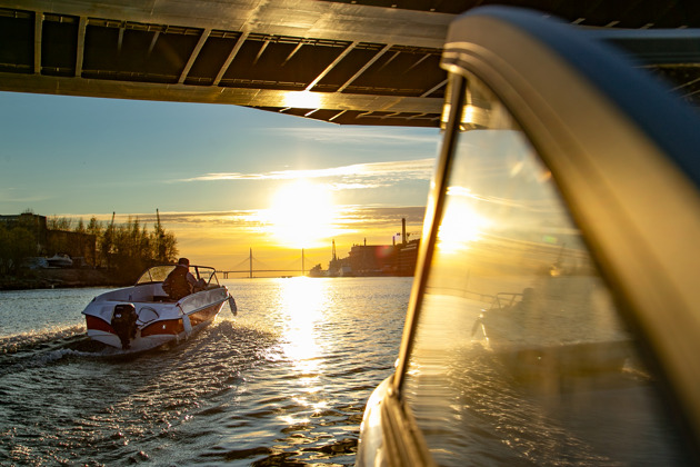 Самостоятельная морская прогулка на катере по Неве и Финскому заливу